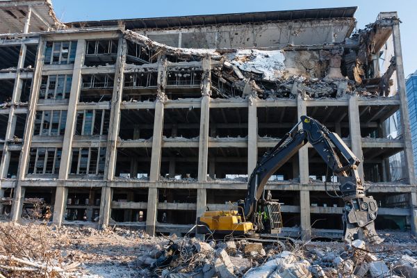 Commercial Building Demolition in Meridian