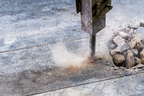 Concrete Patio Removal in Meridian