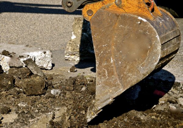 Cement Pad Demolition in Meridian