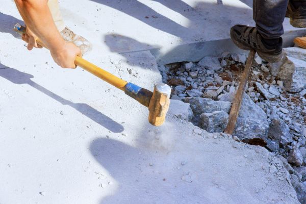 Concrete Pavement Demolition in Meridian