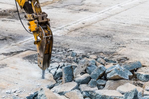 Parking Lot Removal in Meridian