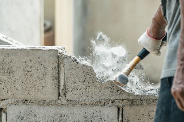 Block Wall Demolition in Meridian